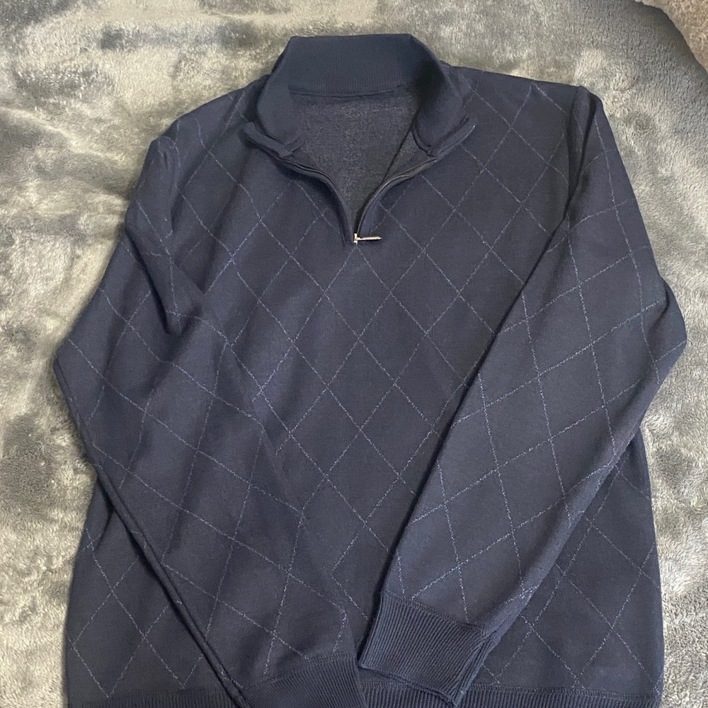 Men's Navy Blue Sweater